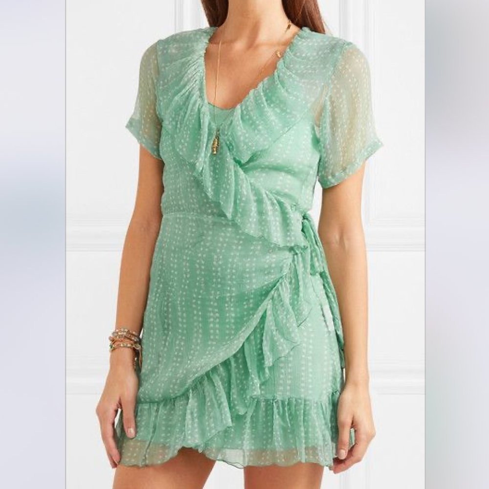 Cloe Cassandro mint dress
